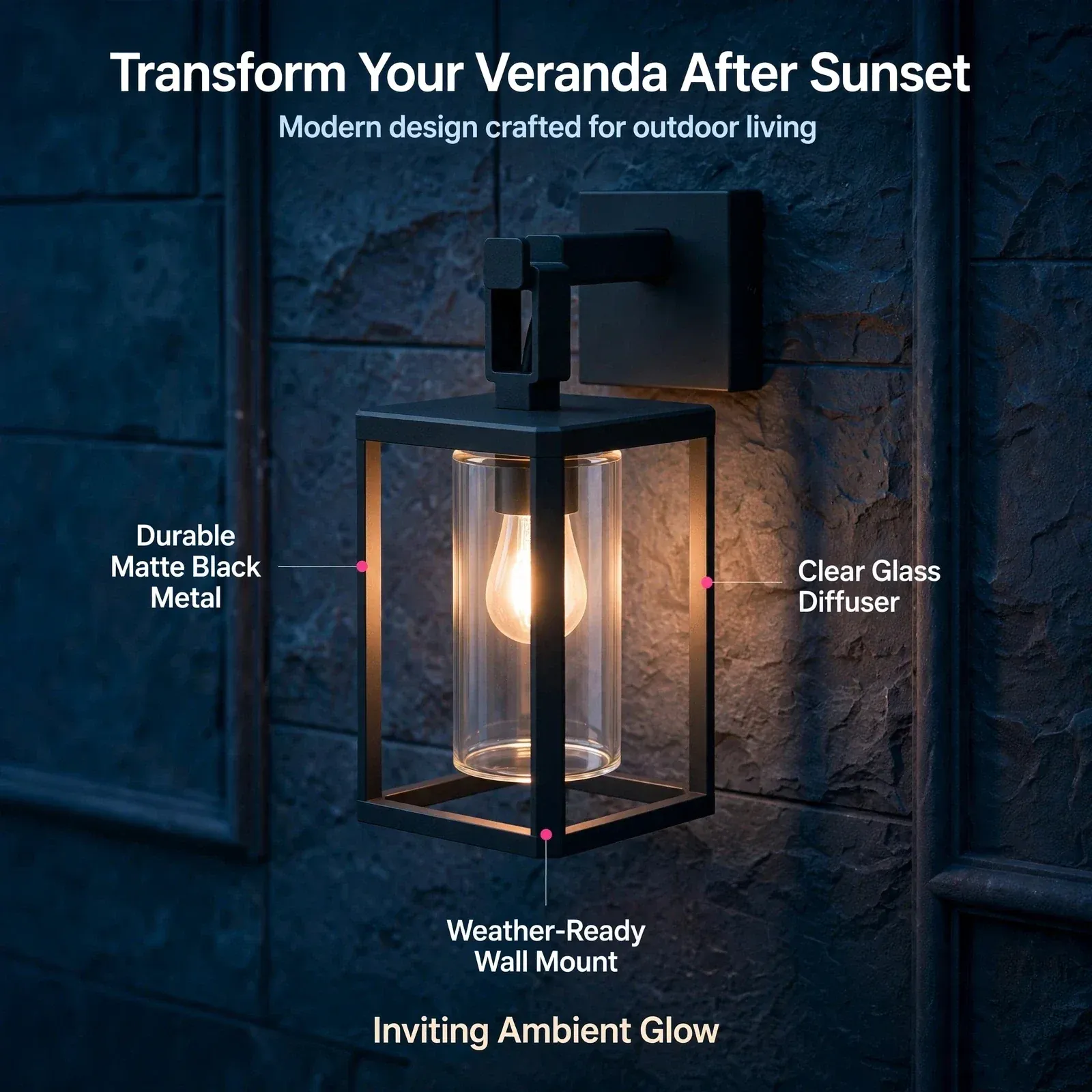 Generated infographic calling out the lantern’s features